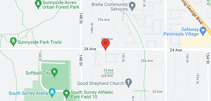map of 54 14968 24 AVENUE